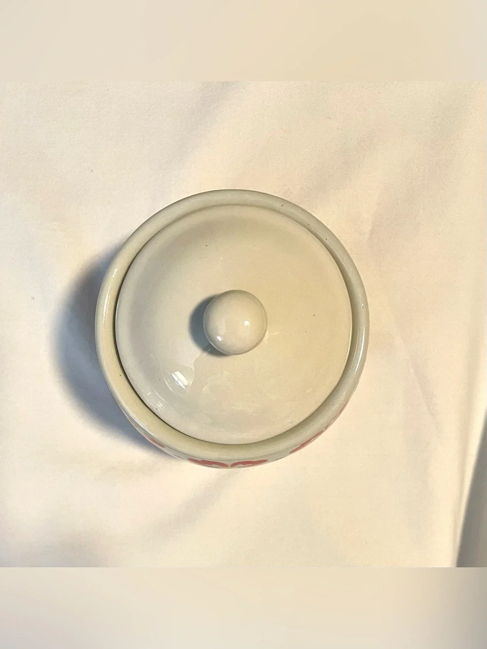 *VTG* Pioneer Woman Sugar Bowl w/Lid-Floral Stoneware Dish-Retro/Vintage/Ceramic